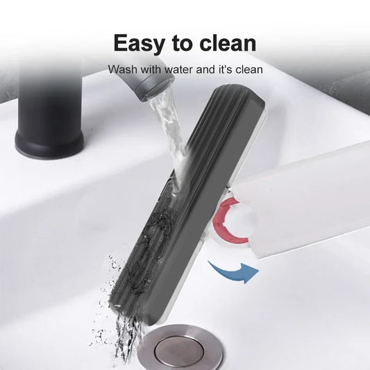 Mini Handheld Mop – Self-Squeezing Floor & Desk Cleaner
