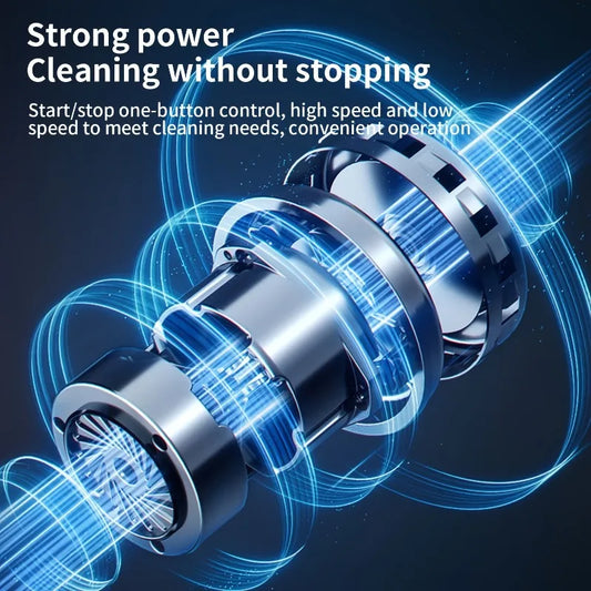Electric Spin Scrubber – Handheld 3-Speed with 5 Brush Heads