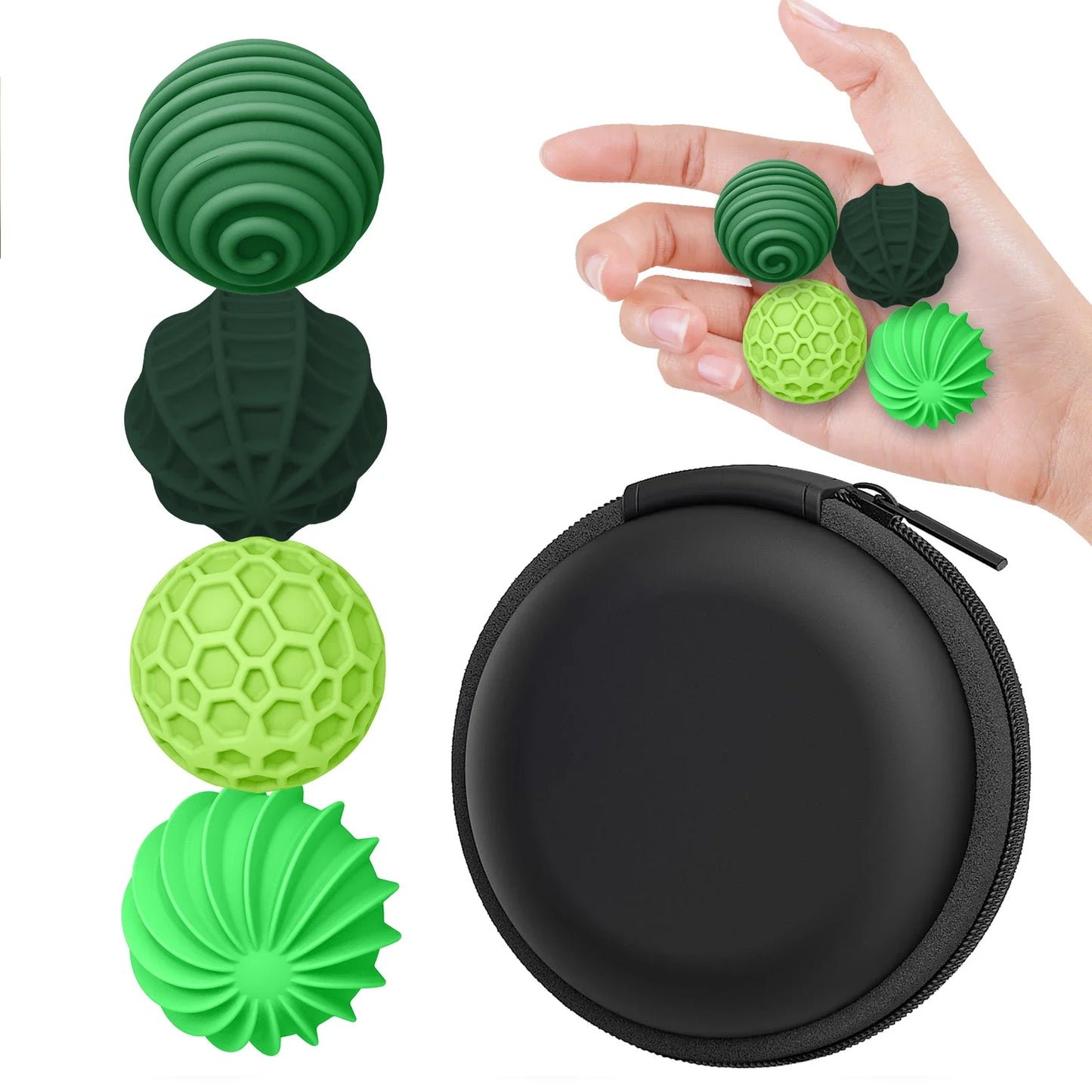 Magnetic Sensory Fidget Balls – Stress Relief & Anxiety Toy
