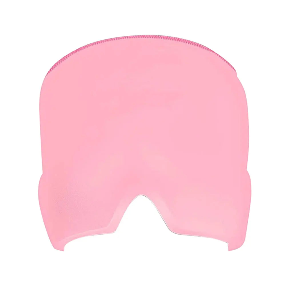 Migraine Relief Gel Hat – Hot/Cold Therapy Ice Cap for Head & Eyes
