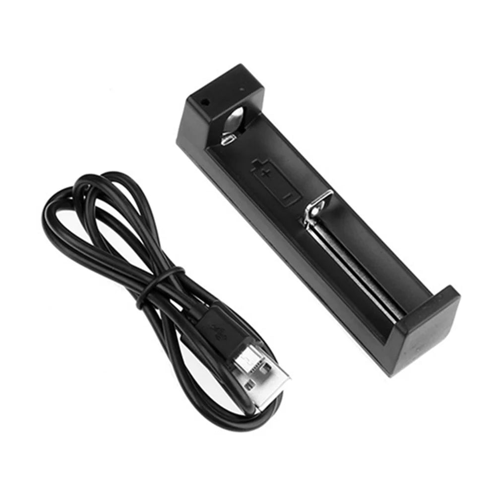 Universal Rechargeable Battery USB Charger – 26650/18650/10400