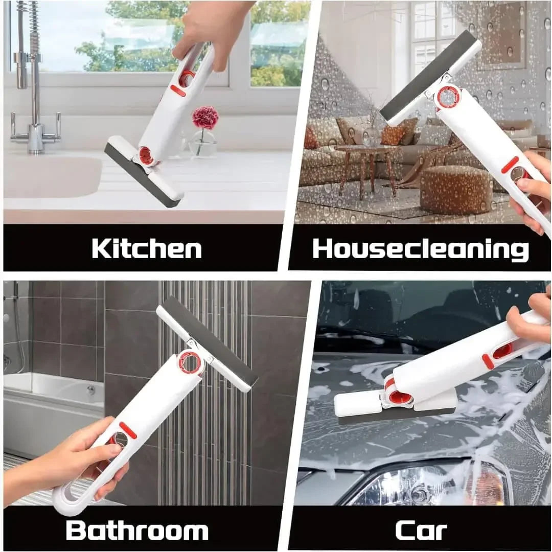 Mini Handheld Mop – Self-Squeezing Floor & Desk Cleaner