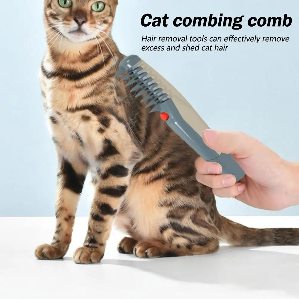 Electric Pet Grooming Comb for Dogs & Cats – Tangle & Mat Remover