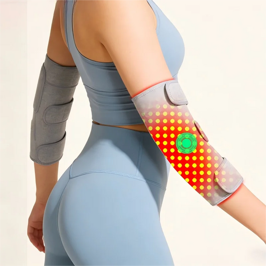 Red Light Therapy Elbow Sleeve – Heat & Massage Joint Pain Relief