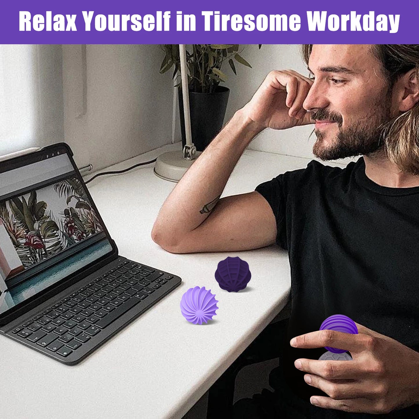 Magnetic Sensory Fidget Balls – Stress Relief & Anxiety Toy