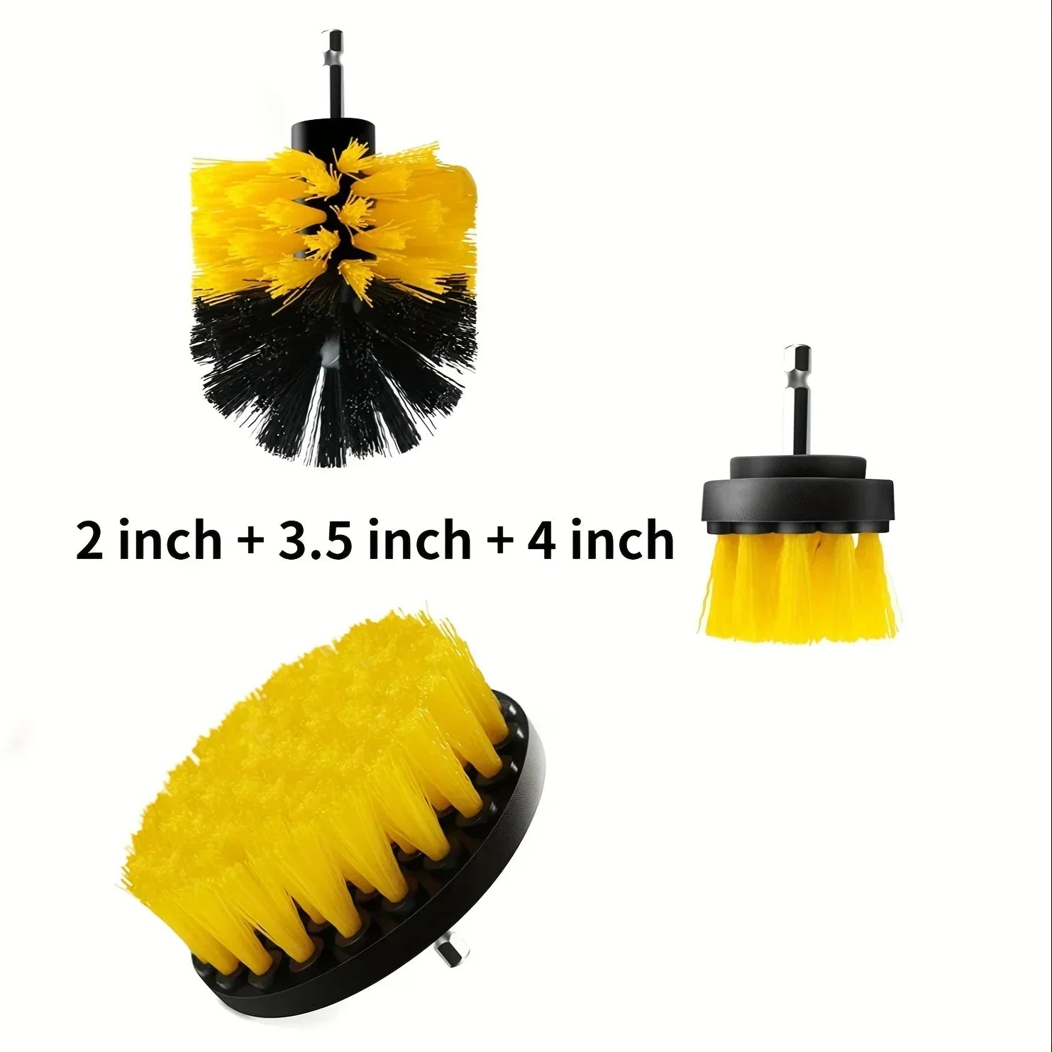 7-Piece Drill Brush Set – Multi-Purpose Cleaning Tool with Extension