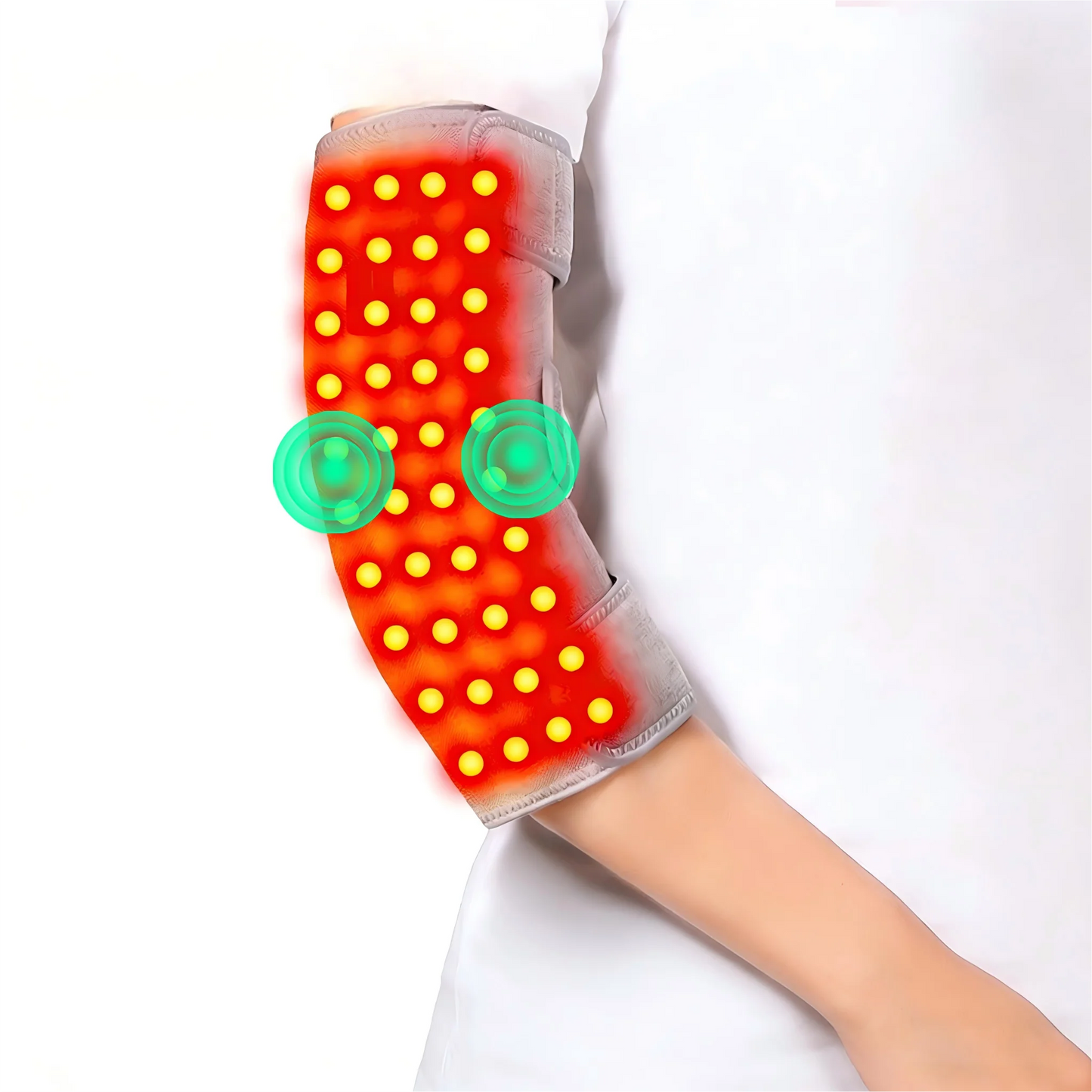 Red Light Therapy Elbow Sleeve – Heat & Massage Joint Pain Relief