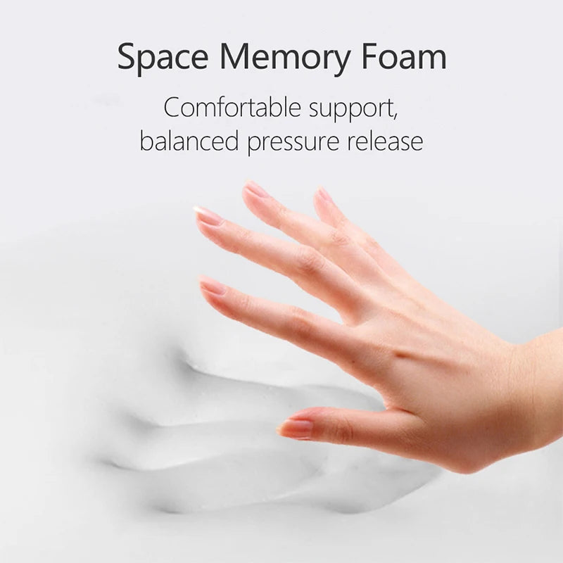 Car Lumbar Support Pillow – Neck & Back Memory Foam Cushion