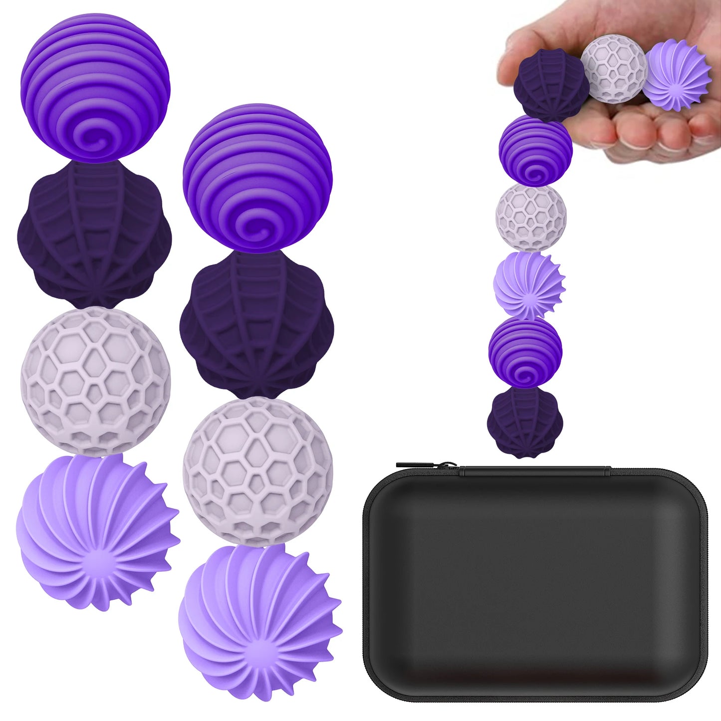 Magnetic Sensory Fidget Balls – Stress Relief & Anxiety Toy
