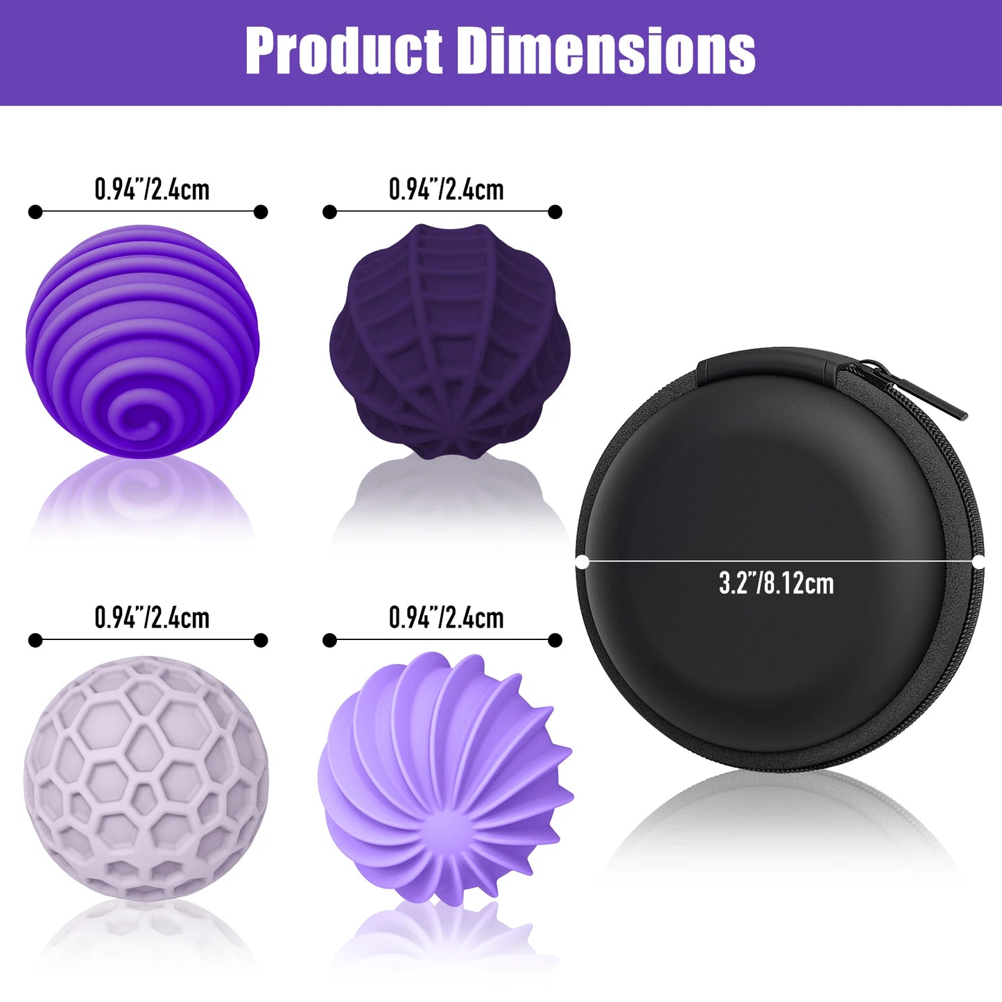 Magnetic Sensory Fidget Balls – Stress Relief & Anxiety Toy
