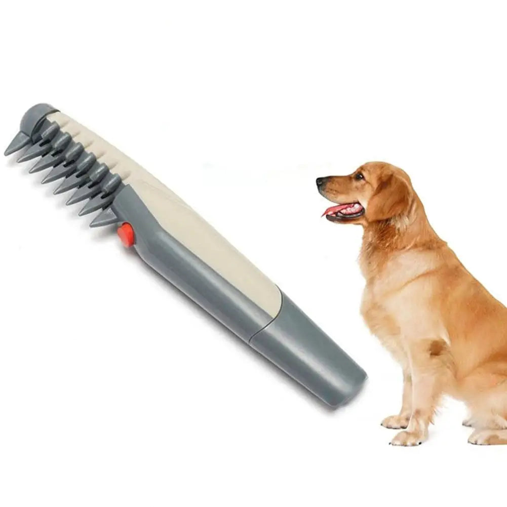 Electric Pet Grooming Comb for Dogs & Cats – Tangle & Mat Remover