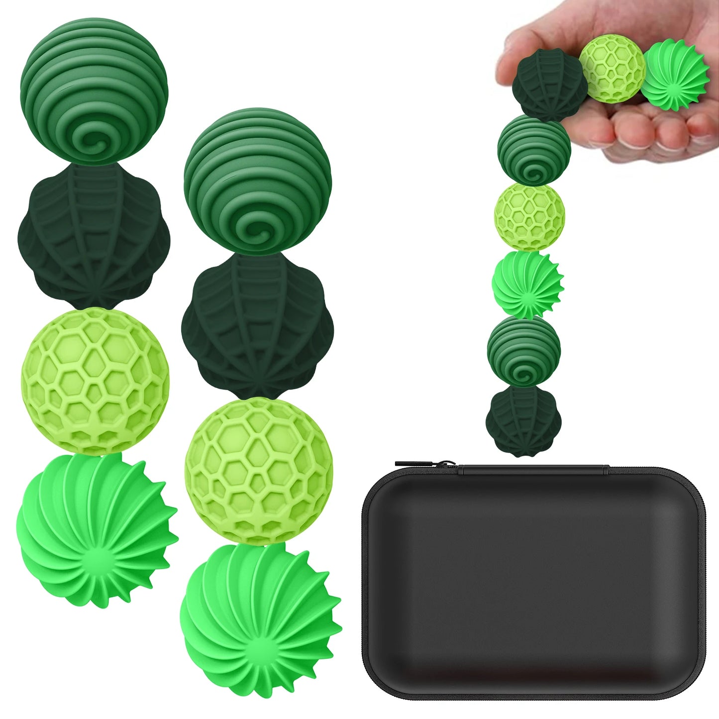 Magnetic Sensory Fidget Balls – Stress Relief & Anxiety Toy